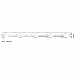 Линейная карта Juniper MPC7E (Multi-Rate) 12 ports — 40-Gbps and 100-Gbps port speeds