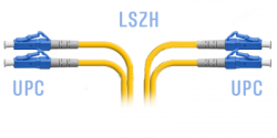Патчкорд LC-LC/UPC, SM, Duplex 3 метра