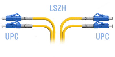 Патчкорд LC-LC/UPC, SM, Duplex 3 метра