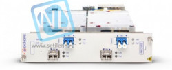 Транспондер Ekinops 2x10G SFP+ / OTX с поддержкой DynaFEC (10dB) и оптическими модулями SFP+LR и OTX