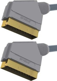 BGL1150 (SG1150), Кабель SCART - SCART, GOLD, 21 pin, 1.8м