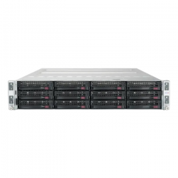 Платформа Supermicro 2U AS-2014TP-HTR, до 4 процессоров AMD Epyc 7002, DDR4, 12x3.5" HDD