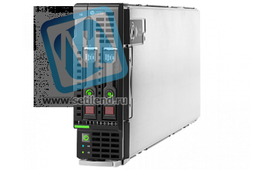Блейд-сервер BL460c Gen8, 2 процессора Intel Xeon 6C E5-2640 2.50GHz, 32GB DRAM, P220i/512MB, 2x10Gb 554FLB