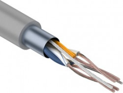 FTP2-ST (01-0125), Витая пара, 2 витые пары Cat5e многожильные экранированные