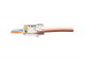Разъем легкой оконцовки RJ-45 (8P8C) под витую пару, категория 6 (50 µ"/ 50 микродюймов) 100 шт.