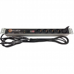 Блок розеток с АВР BONCH-ATS/PDU 8A-5S-Am-C14/C14
