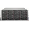 Платформа Supermicro 4U SSG-5049P-E1CTR36L, Один процессор Intel Xeon Scalabl, Intel C622, DDR4, 36x3.5"HDD, 2x2,5"HDD, SAS3 via LSI 3008, 2x10GBase-T