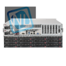 Платформа Supermicro 4U SSG-5049P-E1CTR36L, Один процессор Intel Xeon Scalabl, Intel C622, DDR4, 36x3.5"HDD, 2x2,5"HDD, SAS3 via LSI 3008, 2x10GBase-T